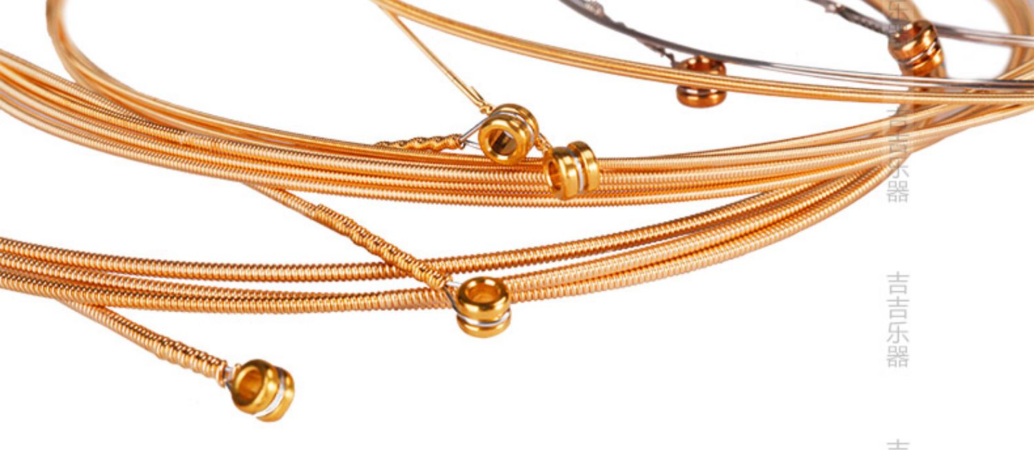 elixir伊利克斯吉他弦民谣琴弦木吉它弦套弦一套6根16052防锈铉线