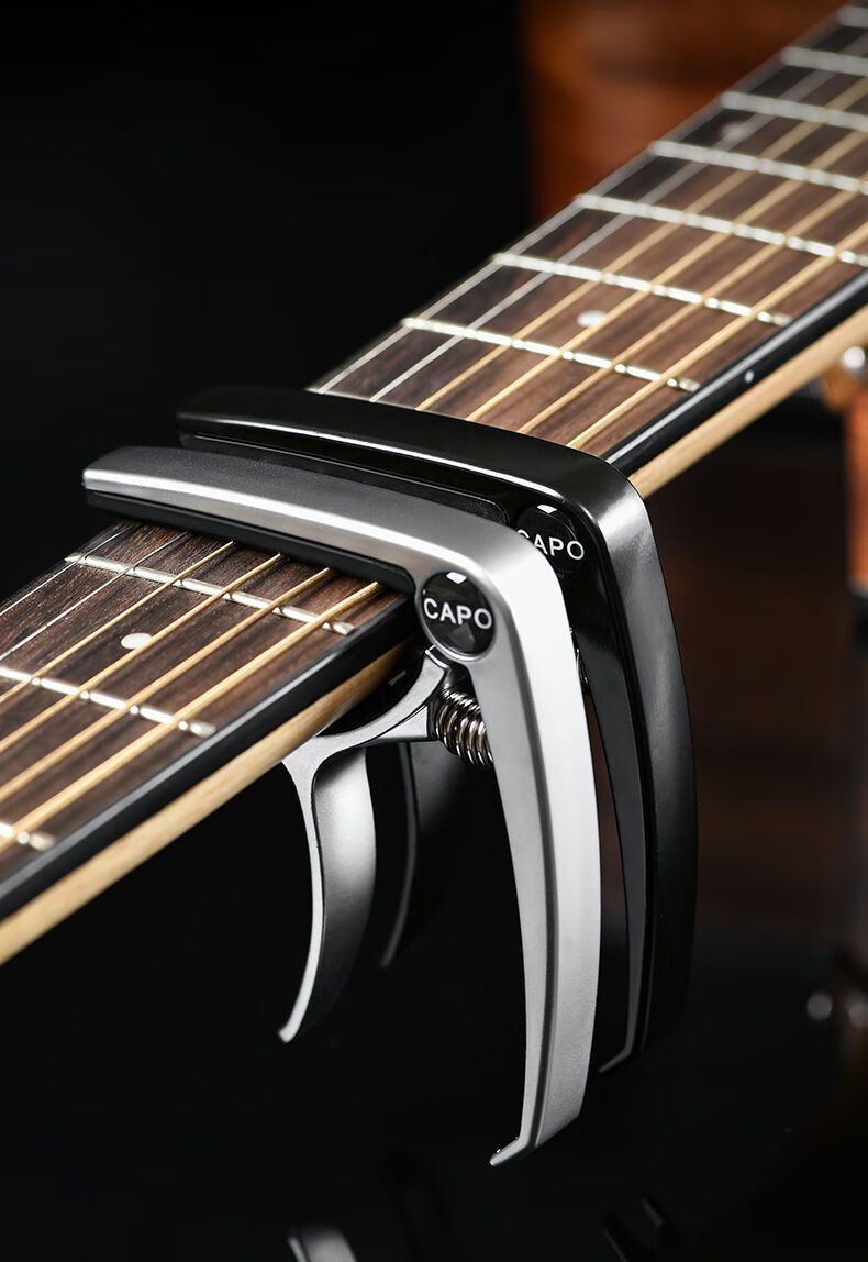 民谣吉他变调夹尤克里里变调夹吉他变音夹吉他配件capo变调夹锌合金