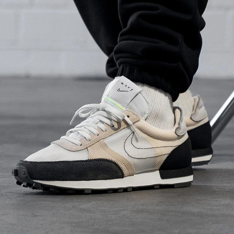 潮耐克nikedaybreaktype休闲运动解构男女鞋白粉华夫鞋白蓝绿白粽复古