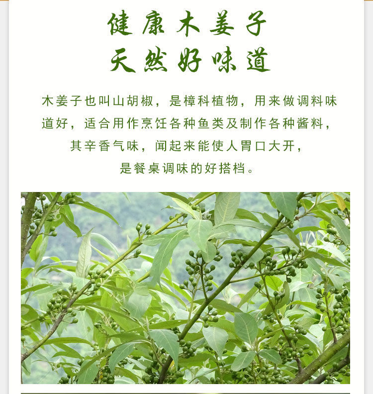 云南特产腌制木浆子绿春特产腌制山胡椒下饭打开即食木浆子1瓶装