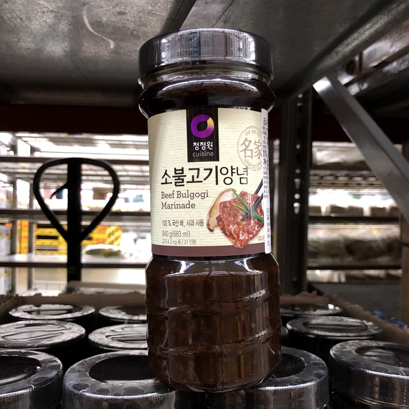 山姆 韩国清净园牛肉烤肉酱840g烤牛肉酱烧烤酱料韩式烤肉酱【图片