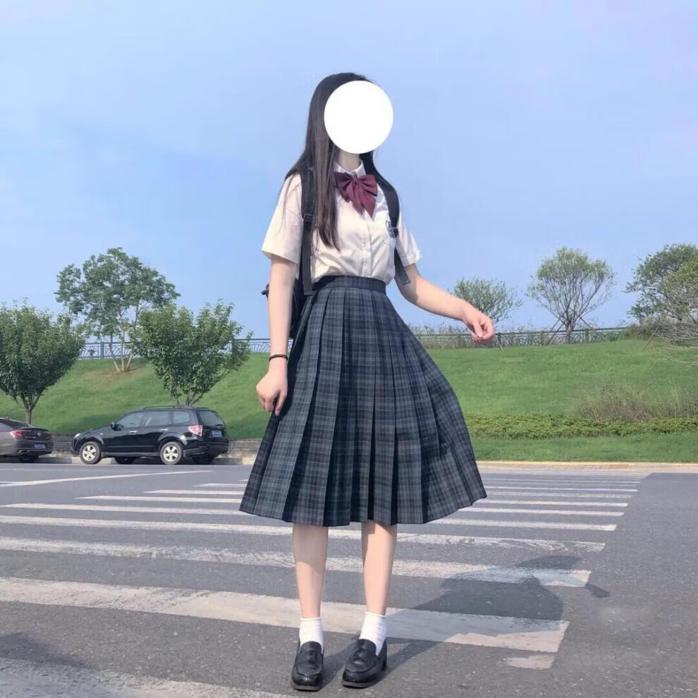 特价捡漏俞兆林少女心学生jk水手服浪海苔日系校园女正统jk格裙制服