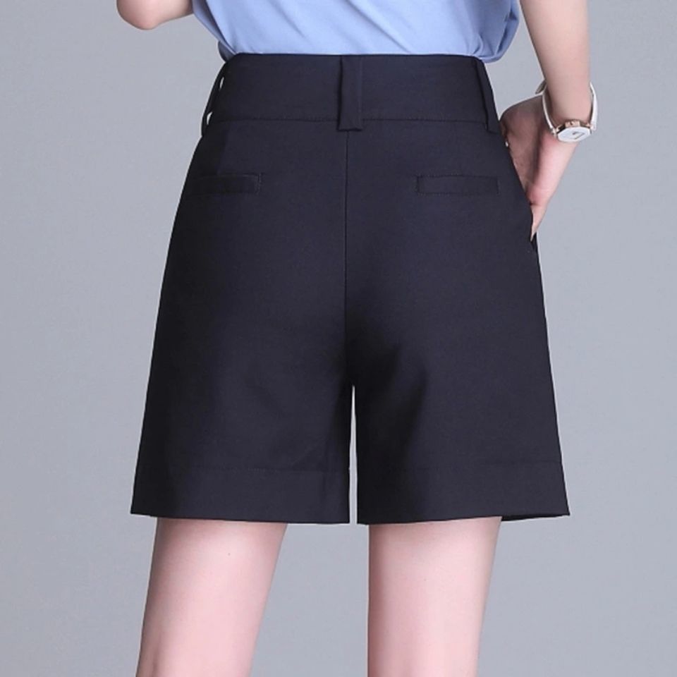 分裤休闲百搭西装裤显瘦直筒热裤女士商务职业半截裤女款气质减龄夏裤