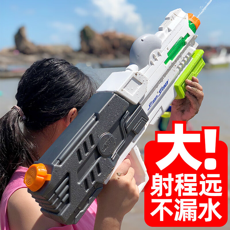 电动水枪滋水枪spyra玩具超大成人射程超远高压强力喷水炮男孩网红黑