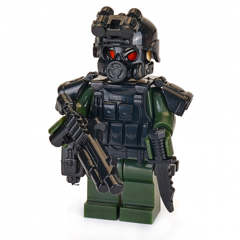 乐高警察人仔城市特种兵特警小人军事积木8-10岁男孩拼装玩具远地区