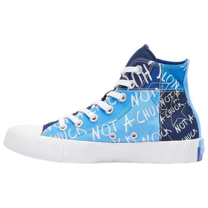 匡威converse童鞋大童男孩帆布鞋时尚拼色字母印花潮流百搭休闲运动