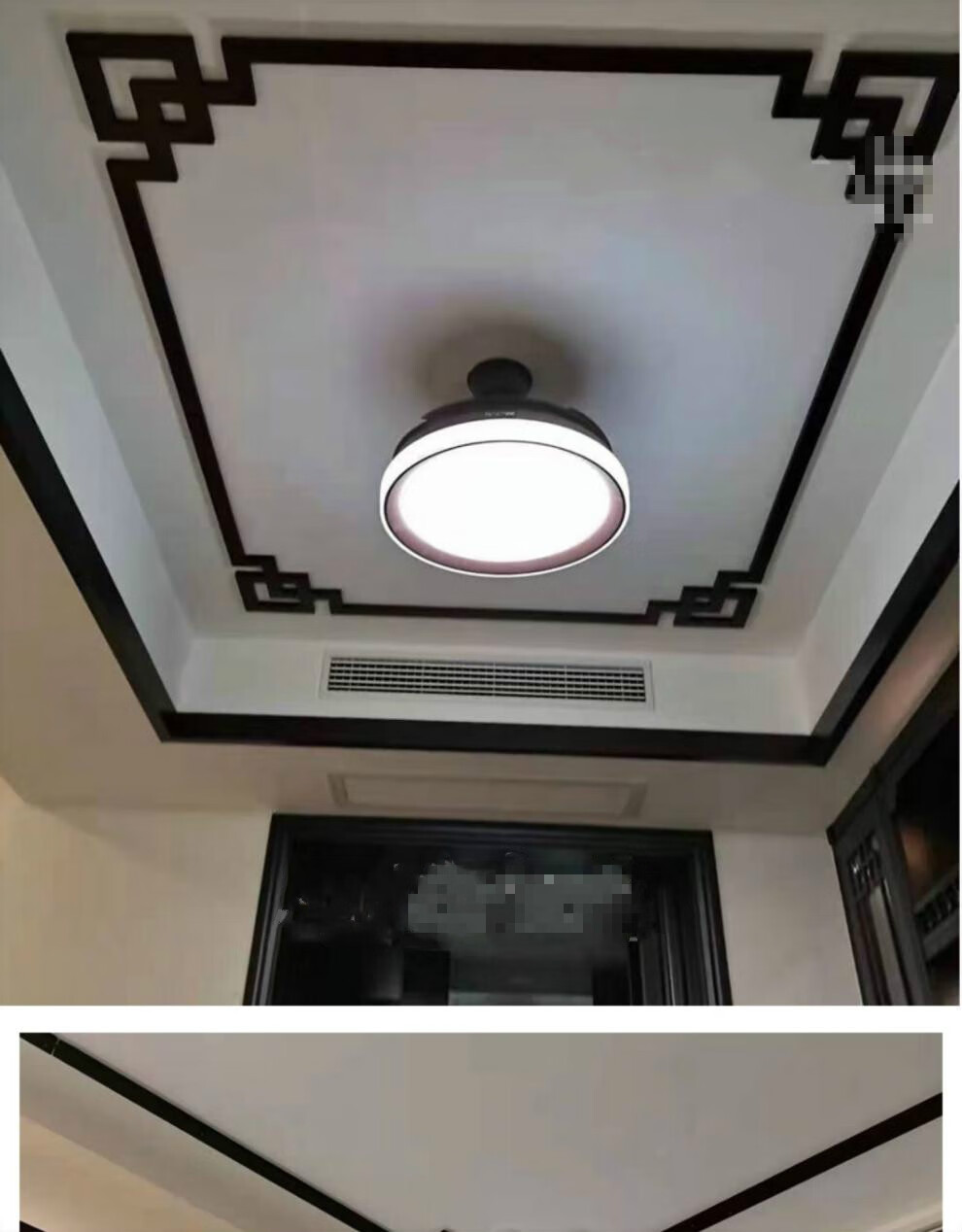 新中式吊顶装饰线条电视背景墙线条实木烤漆线条阴角角花线条平板