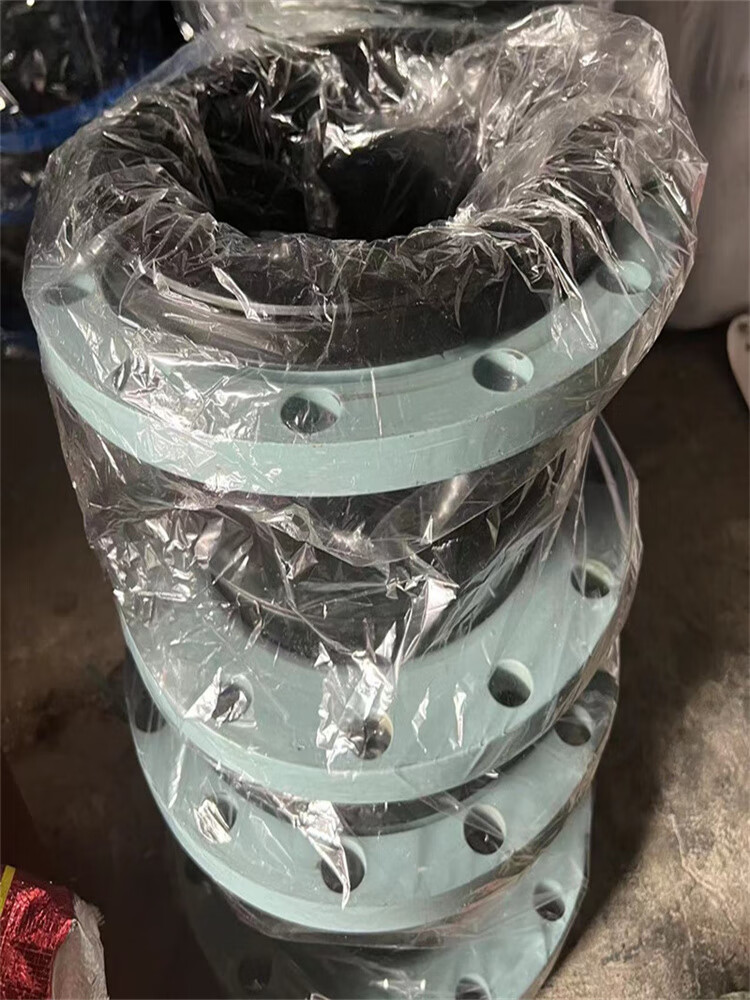 软接头橡胶国标法兰式可曲绕橡胶接头避震喉软连接kxt型dn80dn100 dn