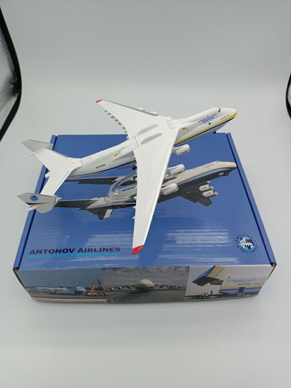 新年礼物安225运输机悦悦模型1400安东诺夫an225大型运输机成品飞机
