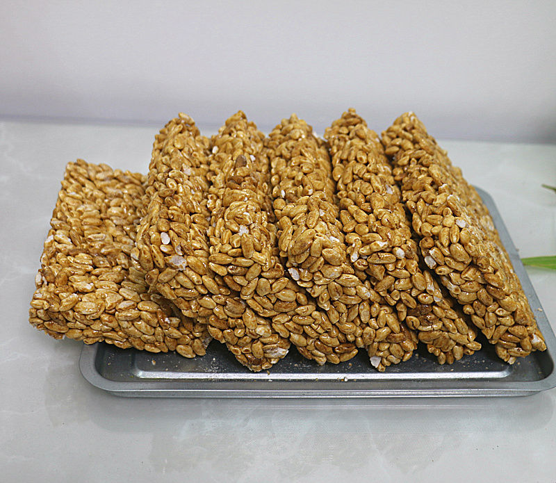 皖北特产爆米花传统米花糖米花棒米球等7080年代童年怀旧食品零食