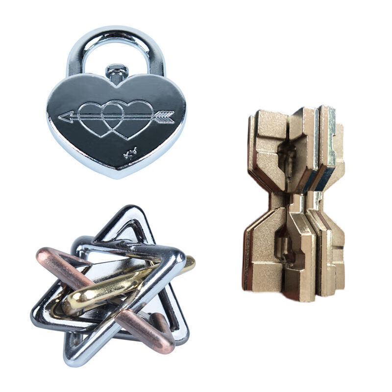 神孩子 69魔puzzle金锁10级box盒子 puzzle魔金锁合金玩具学生全套