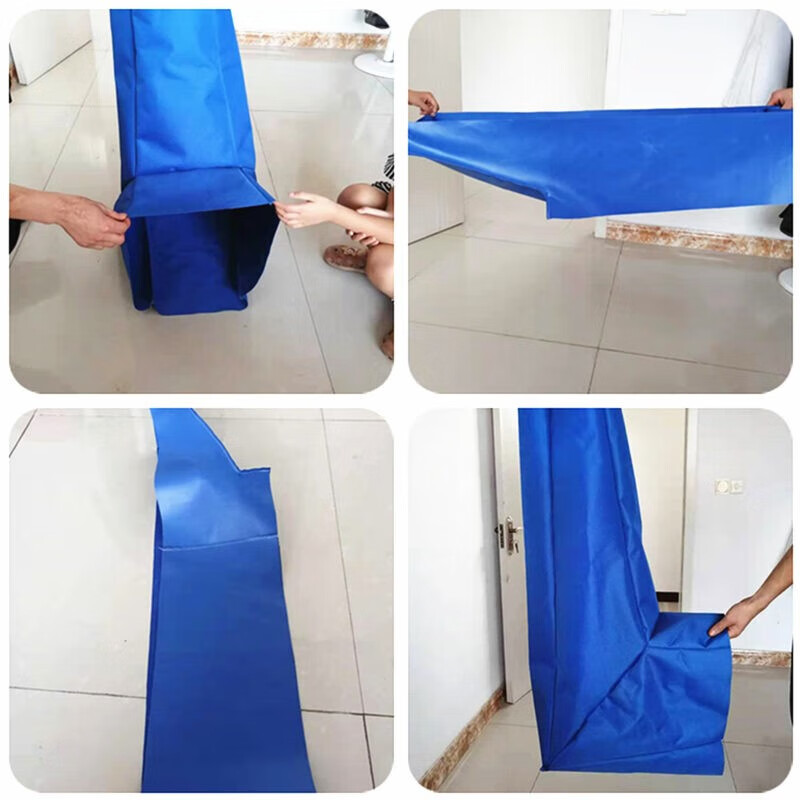 中央空调出风口帆布空调出风口软连接风机盘管通风帆布防水防霉帆布袋