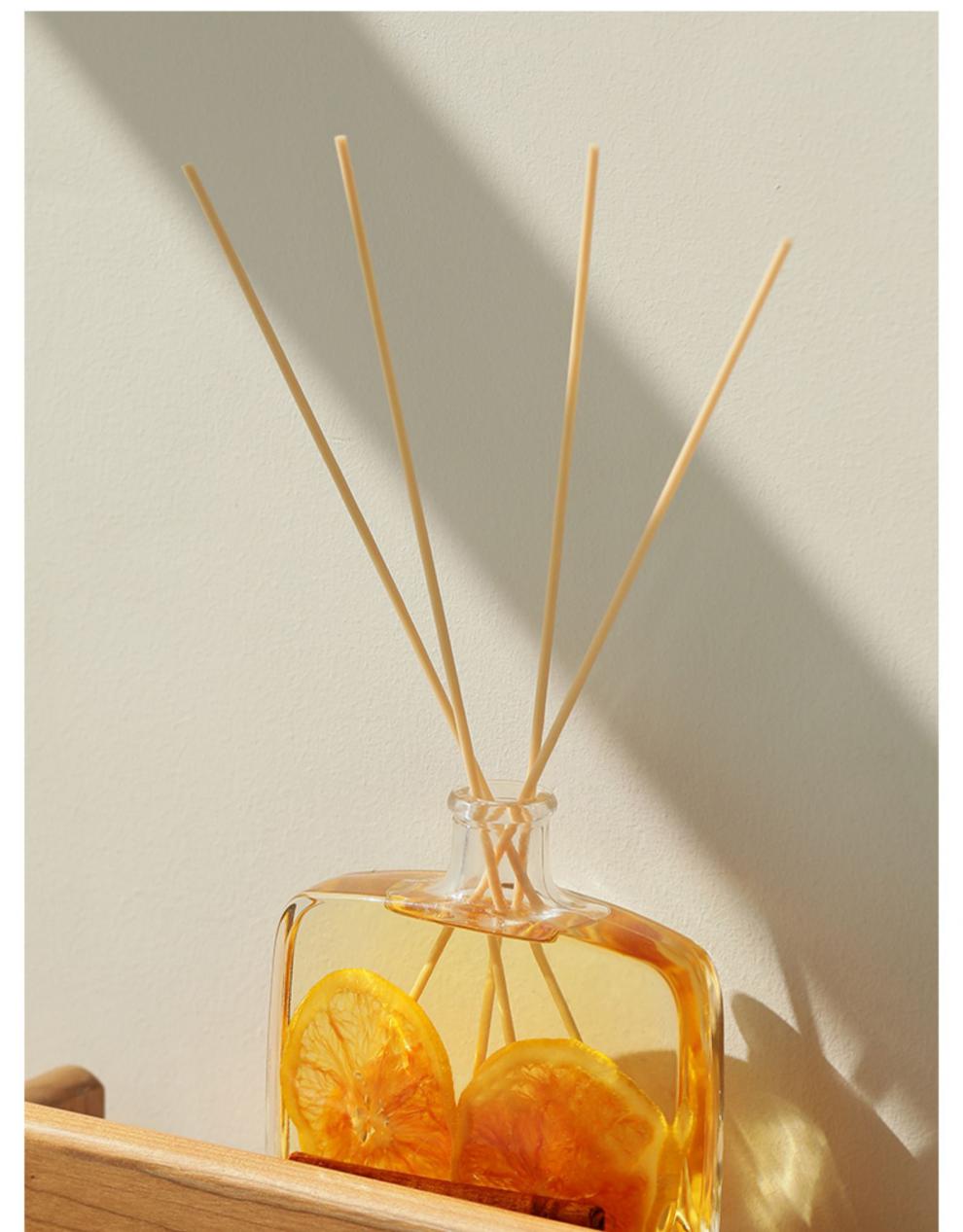 赤沉·香薰佛手柑香薰室内持久家用藤条精油客厅橘子味摆件宿舍 永生