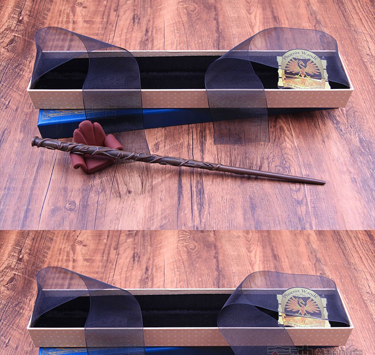 哈利波特魔杖电影原版魔法杖美国魔法棒周边万圣节礼物 卢平【图片