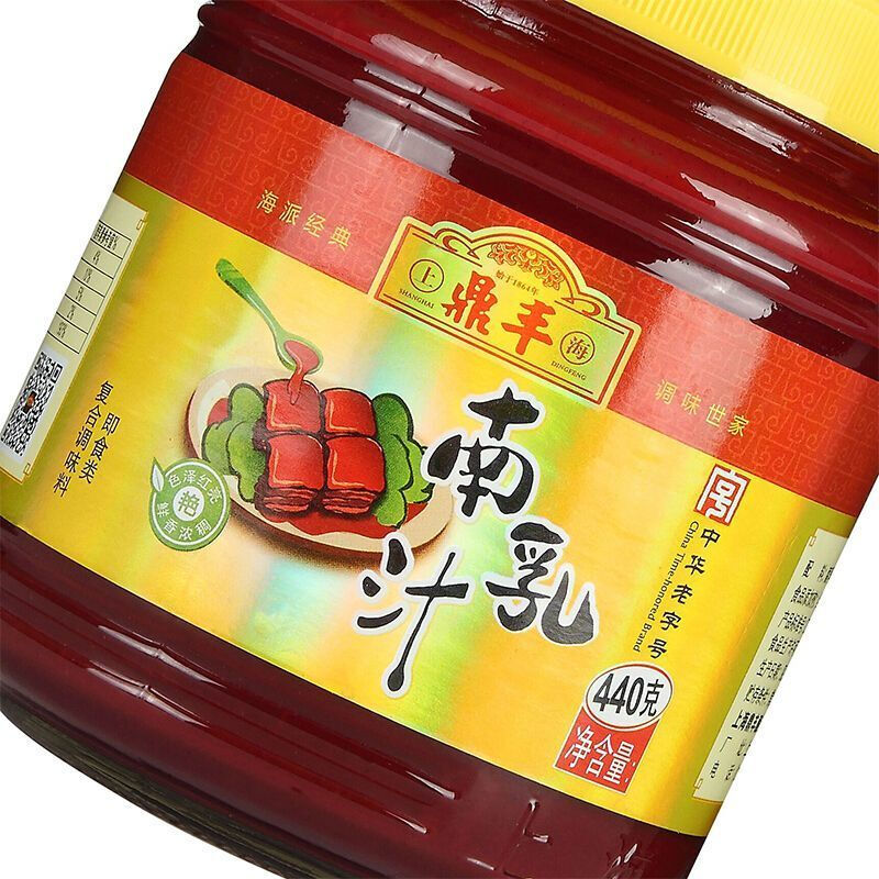 2kg/440g 桶装红腐乳汁红烧东坡肉腐乳南乳汁 鼎丰南乳汁440克1瓶不