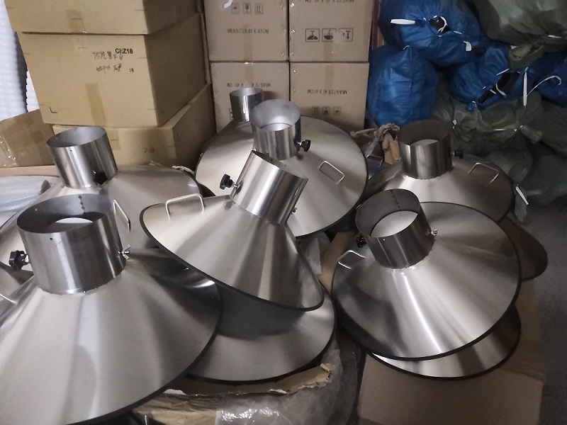 定做不锈钢吸排抽烟罩工业废气除尘排风集气罩车间万向管道吸气臂直径