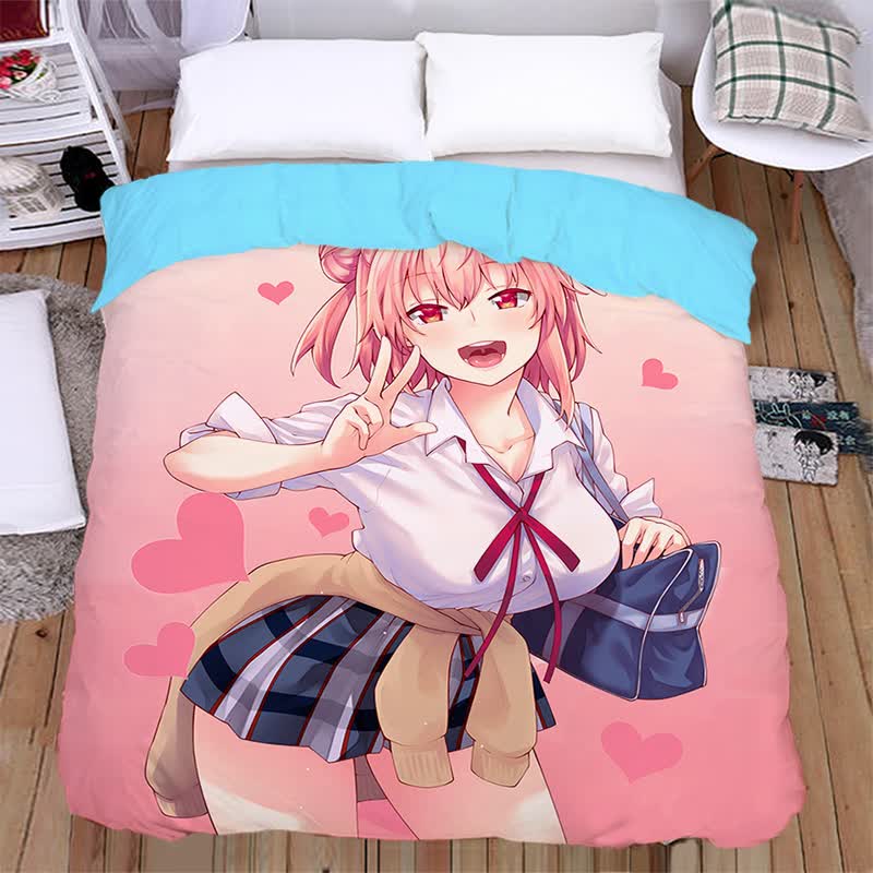 蔓尔思特我的青春恋爱物语果然有问题定制卡通被套动漫礼物被罩男生上