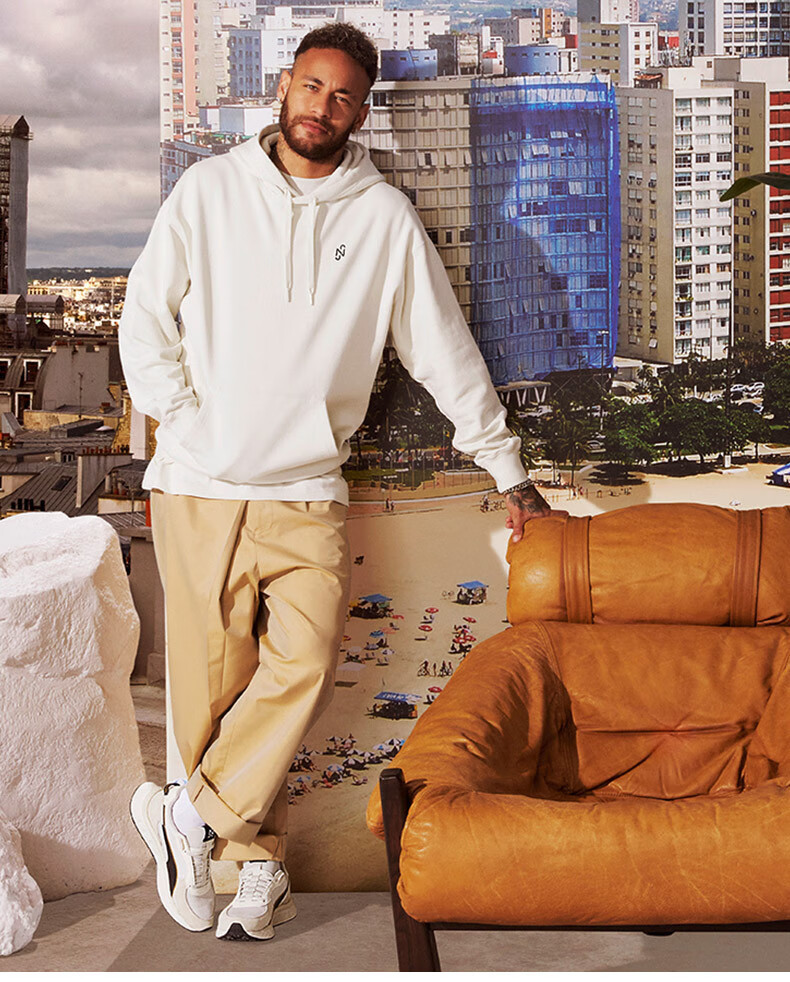 puma彪马官方新款男子休闲内马尔系列连帽卫衣njr534503黑色01m17596a