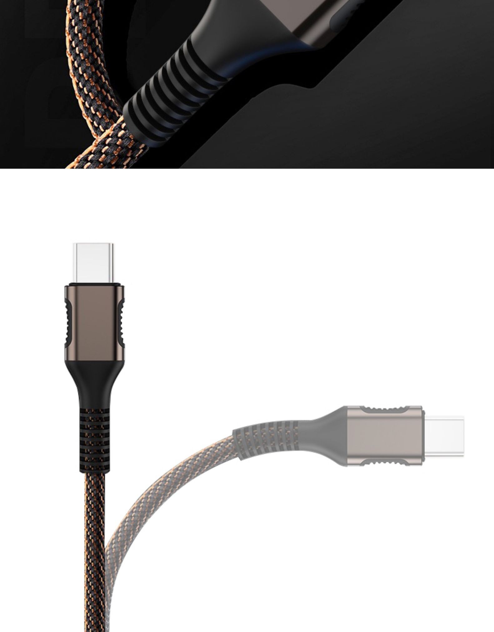 移动硬盘数据线usb31连接线双头移动硬盘盒屏蔽连接线井拓适用三星t3t