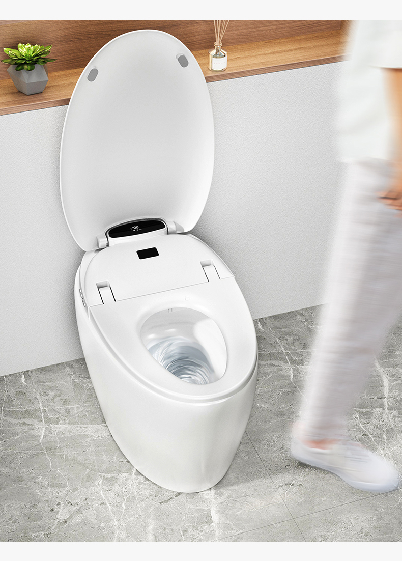 浪鲸ssww智能马桶一体式即热烘干多功能全自动冲水智能马桶家用座便器