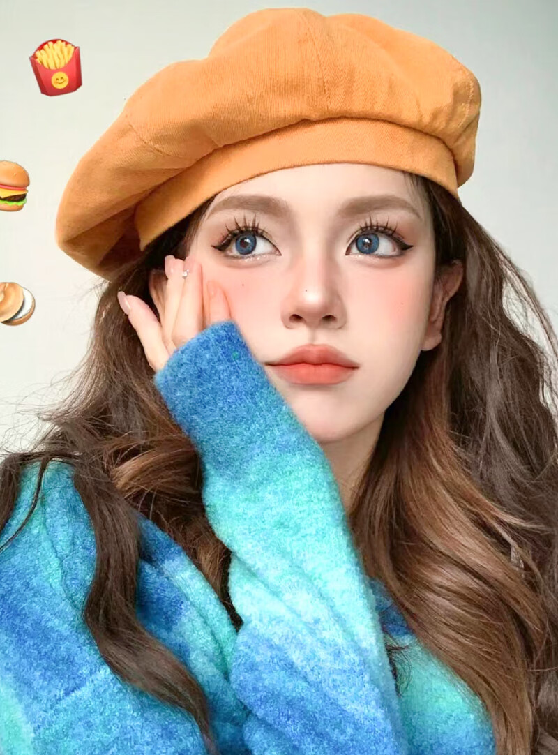 梦鹿女团款-猫爪爪太阳花假睫毛女超自然大容量10排浓密分段式三部