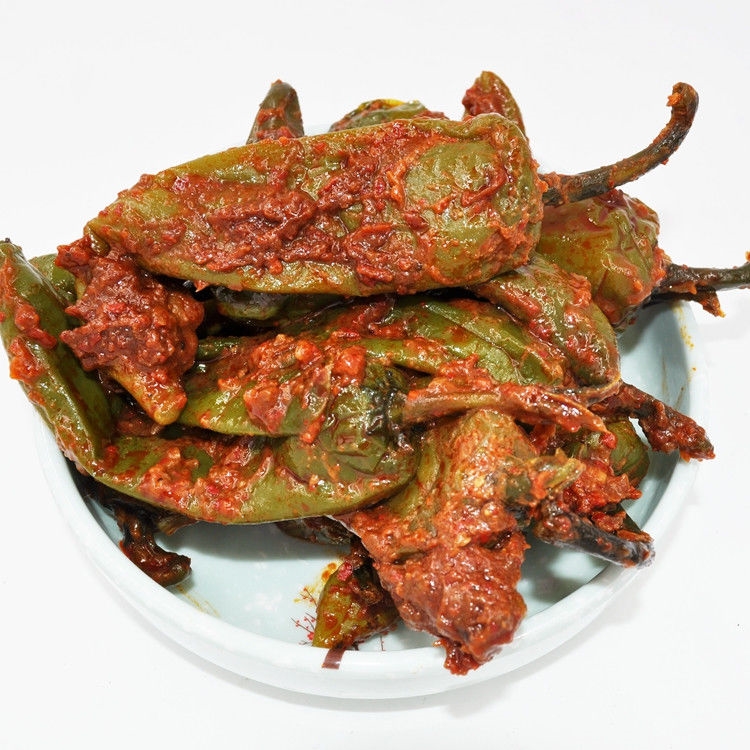东北大酱辣椒 500g*2袋 韩式泡菜正宗腌辣椒鲜族下饭菜延边韩式咸菜