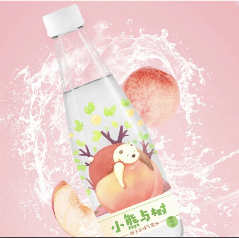 小熊与树普朗姆气泡水 10ml*12瓶 小熊与树气泡水正新汽水 5天内发货