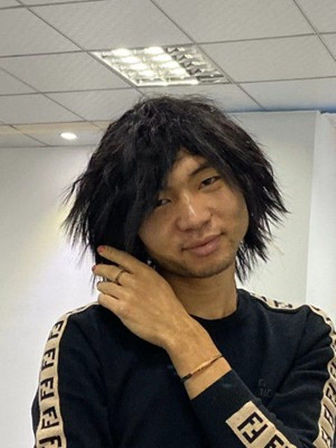 乐泡 乞丐假发 短卷发 爆炸头 舞台演出流浪歌手 表演叫花子疯子假