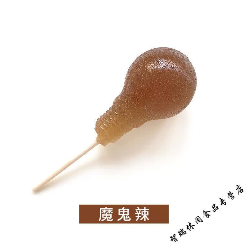 彩虹时代大灯泡棒棒糖手工灯泡糖果整蛊零食趣味糖果沙雕恶搞礼物 礼