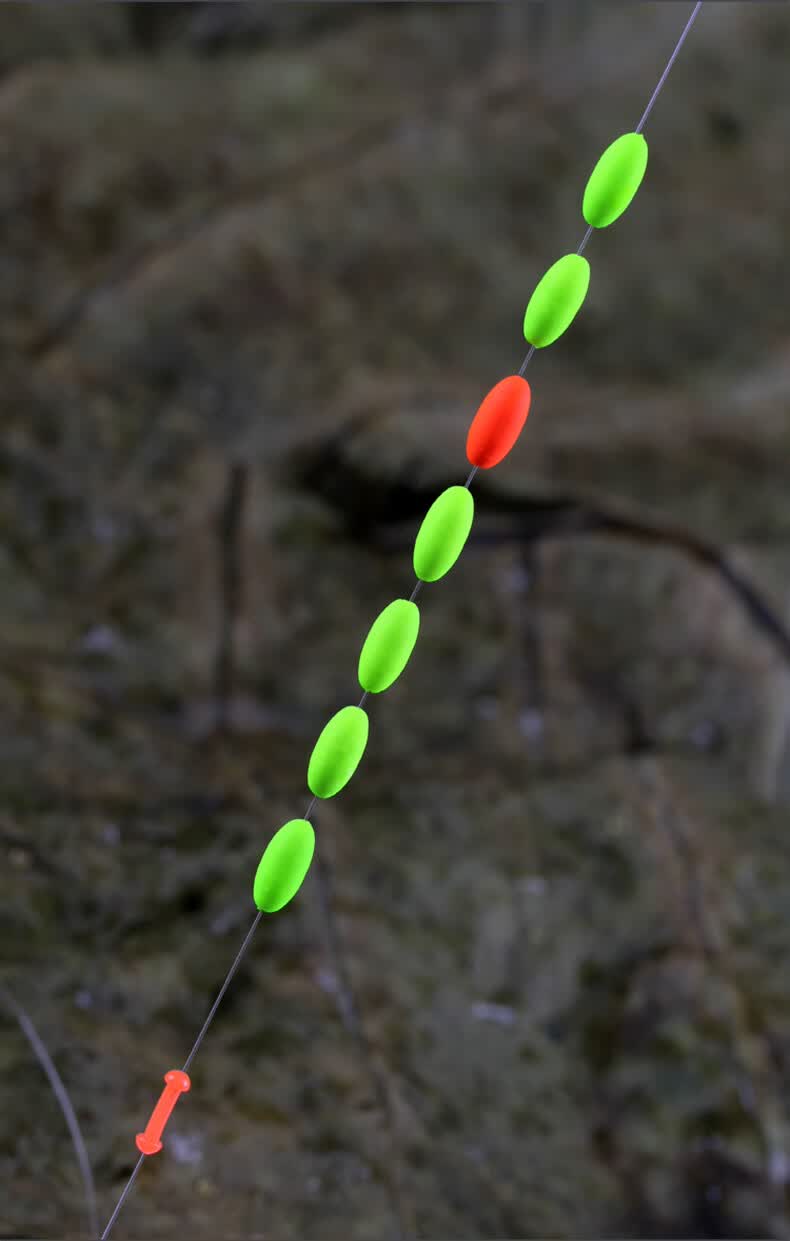 七星漂高灵敏超醒目鲫鱼漂套装钓鱼浮漂浅水漂散装传统钓浮子 流线形