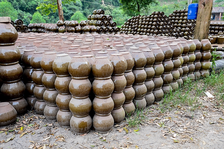 缸酿酒发酵缸甜酒米酒农村大水缸家用储水用厨房花盆室外瓦罐缸瓦缸