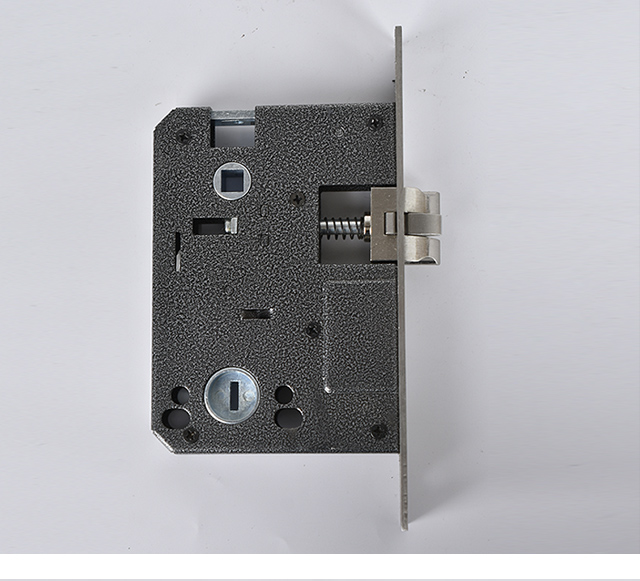 别墅自建房商品楼锌合金6075锁体防盗防翘锁舌通用型美式锁具配件 锌