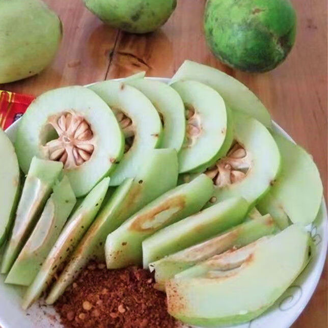 早告白 临沧酸木瓜云南特产酸果子耿马傣族本地野生水果酸爽果子 干