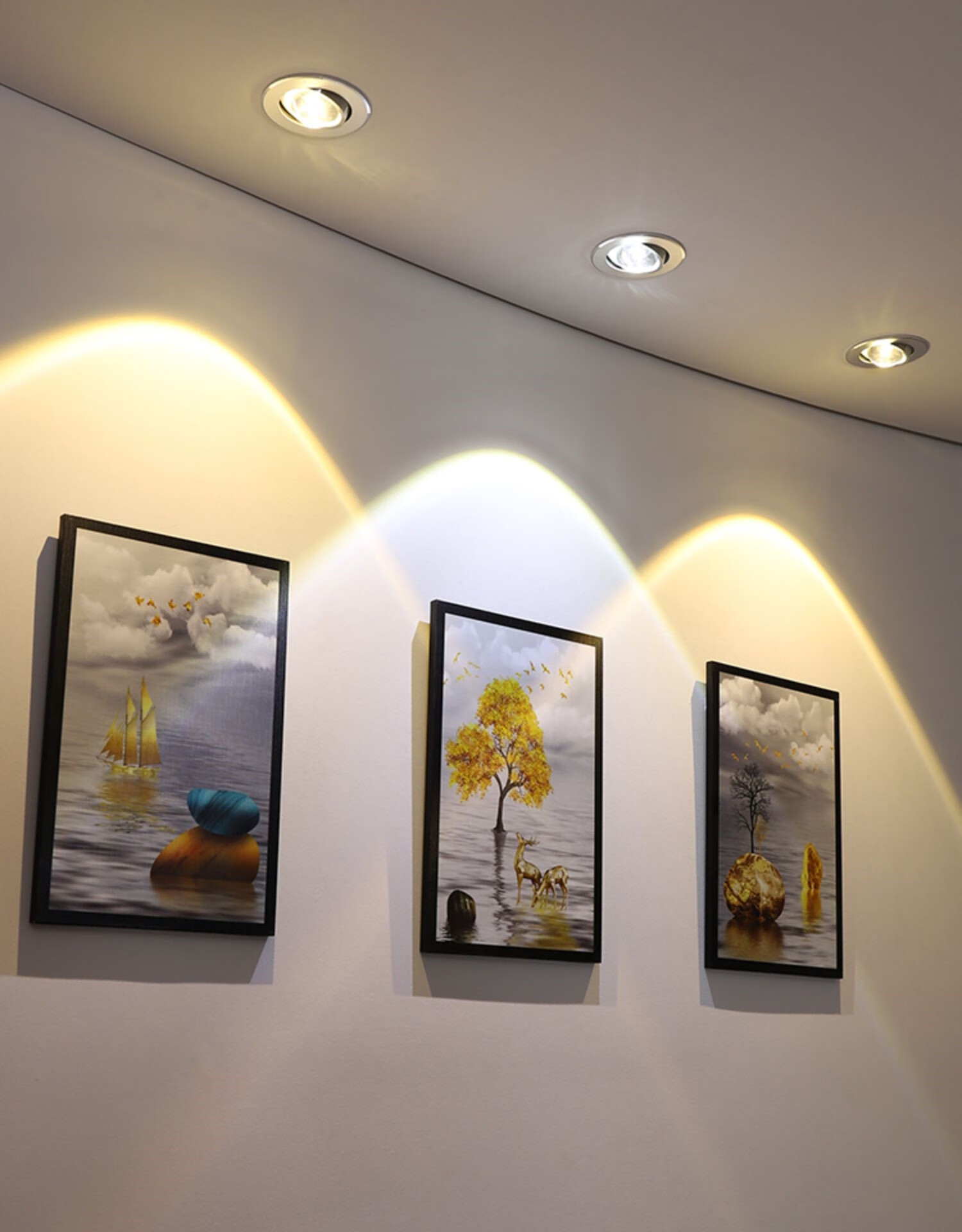 小米(mi)品质小山丘射灯led天花灯吊顶客厅筒灯沙发背景墙灯电视墙