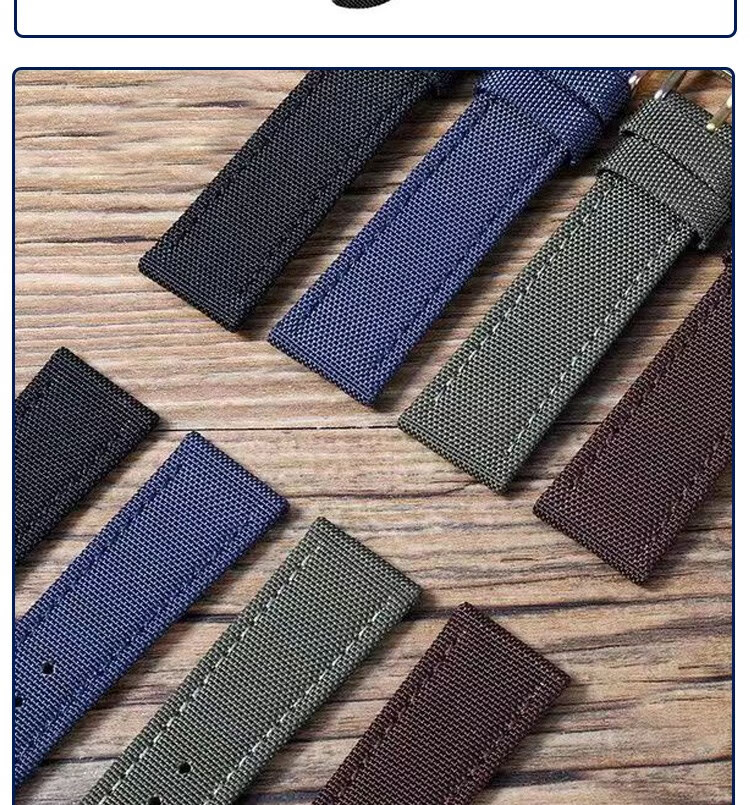 诺莫斯表带原装品质 诺莫斯表带代用原装款尼龙帆布男女士适nomos