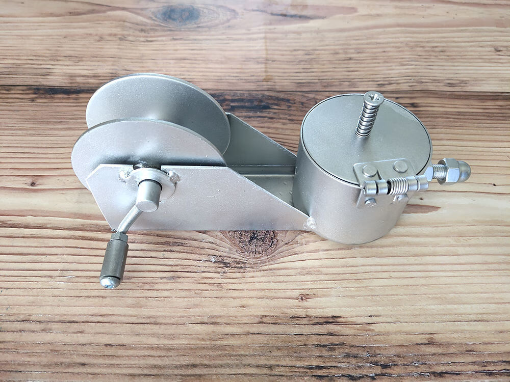 惠利得定制适用铁制墨斗放线墨斗木工墨斗装潢墨斗特别设计不脏手4s款