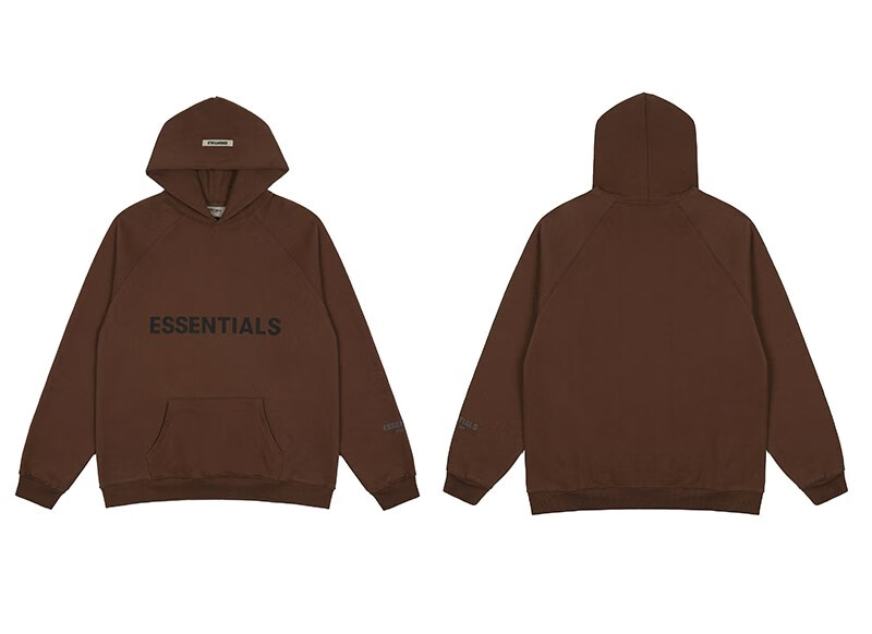 fog fear of god essentials复线第七季fg卫衣高街情侣反光连帽衫 fog