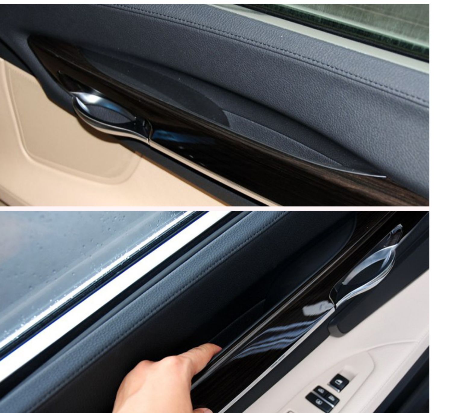 适用宝马七7系车门内拉手f02内门把手730扶手拉手车内门把手740li 左