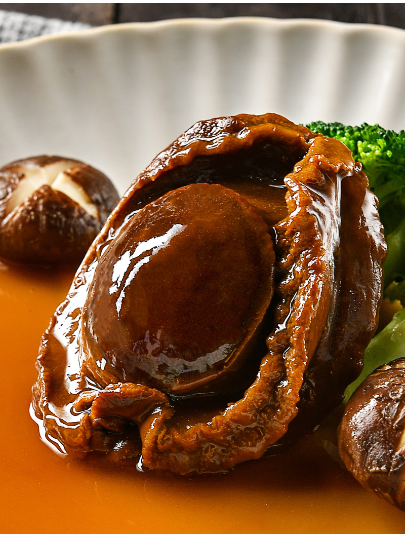 巢心燕加热即食溏心鲍鱼15头袋装干鱼熬制熟食供应酒店会所私房菜高