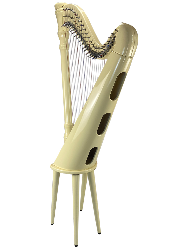 榉木材质26弦大竖琴--白色【图片 价格 品牌 报价】-京东