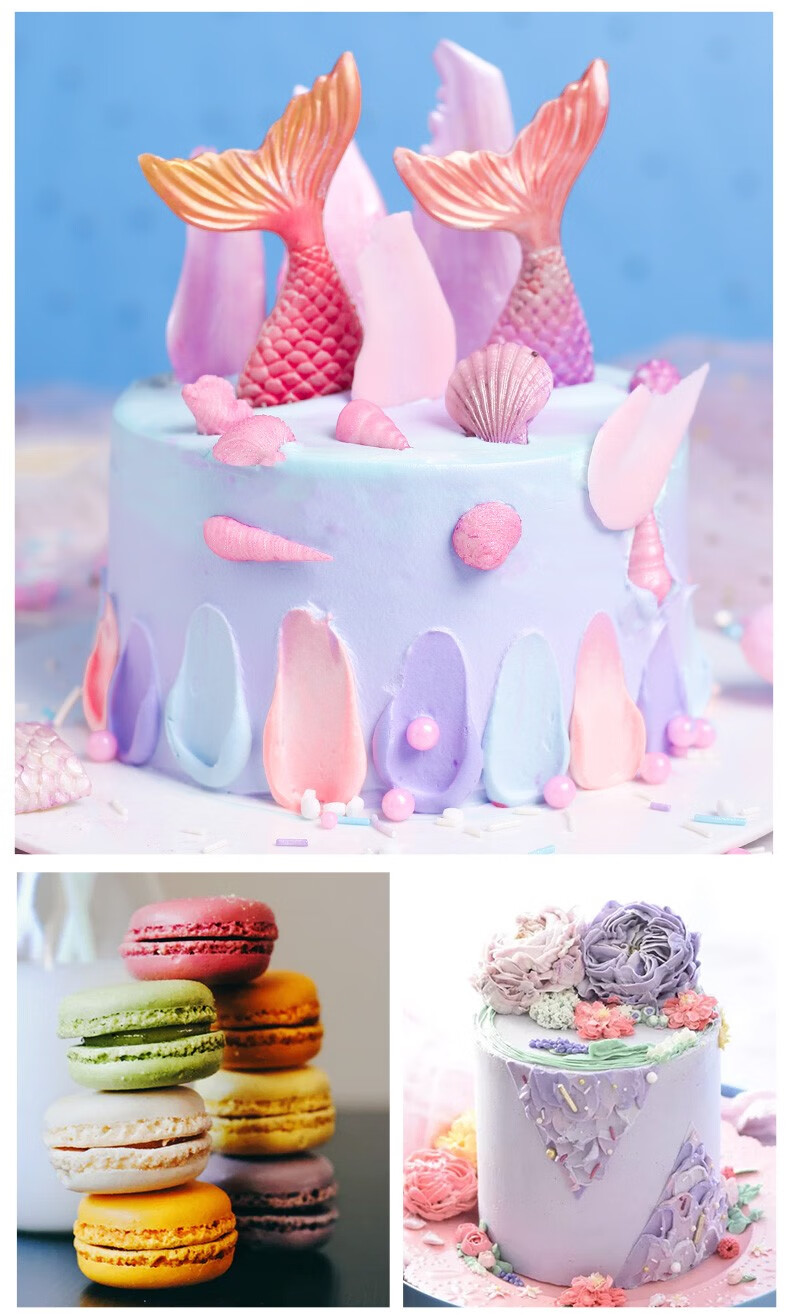 fleurcouleur食用色素烘焙专用儿童实验fc色素马卡龙奶油蛋糕裱花调色