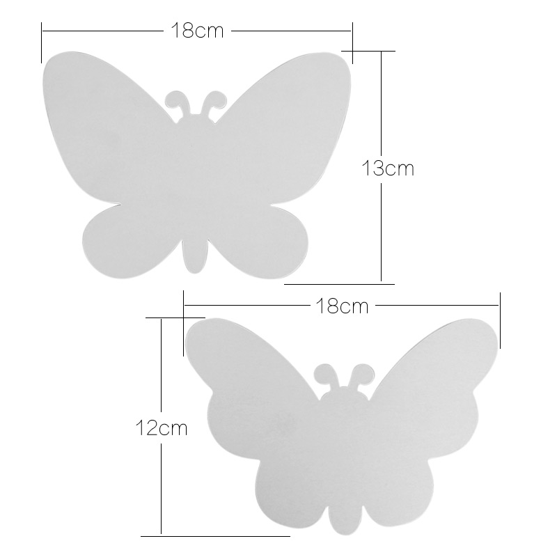 幼儿园儿童手工制作涂鸦绘画美术素材 春天diy彩绘花朵白纸板蝴蝶 12