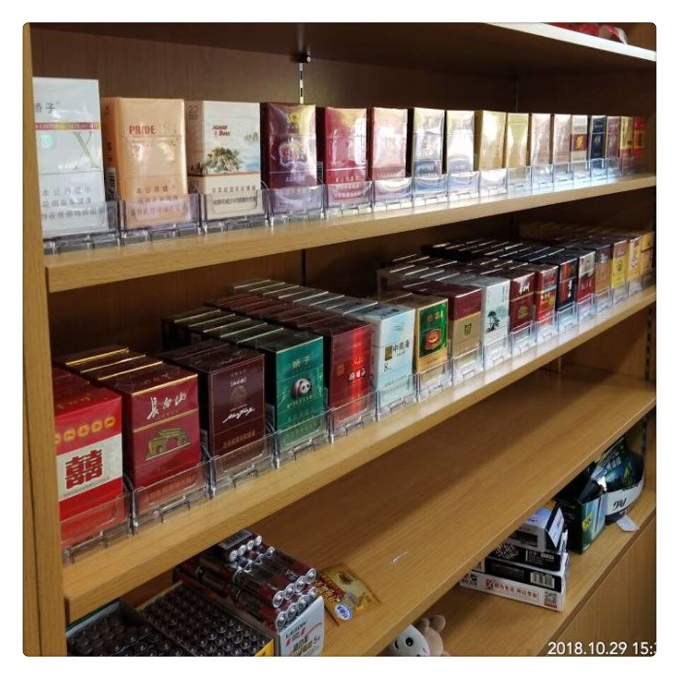 拜思雅超市便利店自动推烟器一体式卷烟推送器弹烟器烟柜单边摆烟架