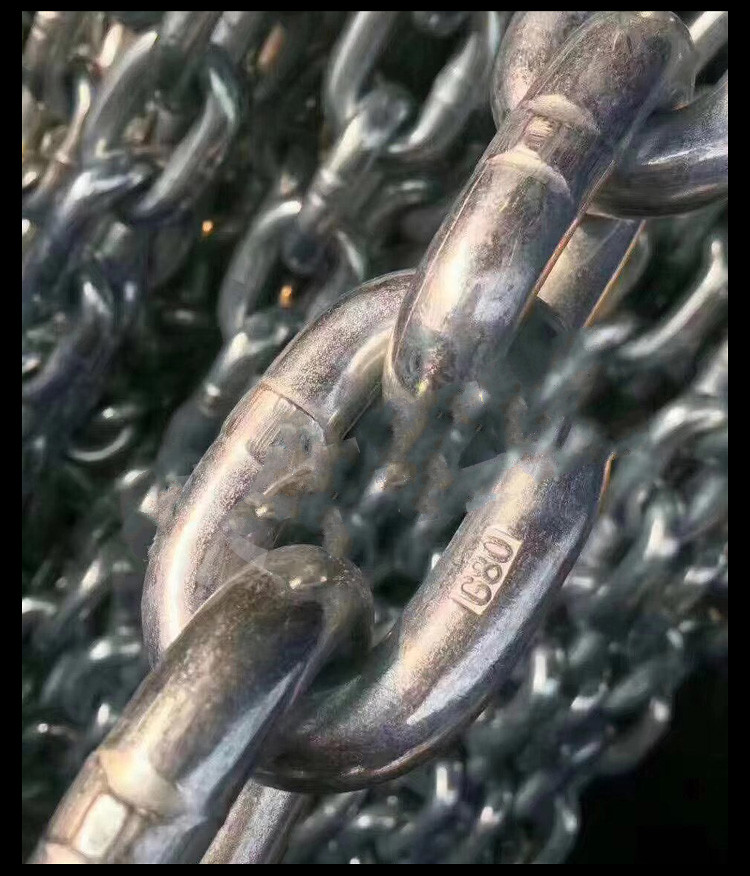 g80级锰钢起重链条吊装索具国标铁链葫芦链条网红桥拖车链条吊链铁链