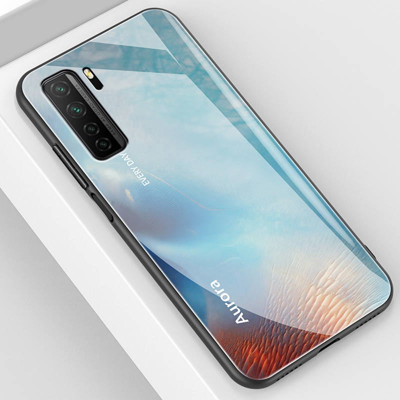 竹仔鱼 华为p40青春版5g保护外套华为p40青春版4g玻璃全包p40 lite