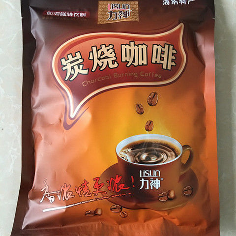 力神咖啡优选力神炭烧咖啡340克20小包海南特产速溶咖啡ti神饮品2月15