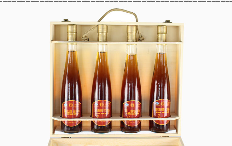 有仁堂山东特产蒙山牌全蝎酒木礼盒369ml4瓶十足全蝎养生保健酒蝎子酒