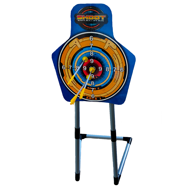 新款大号立式标靶软弹枪吸盘弓箭射击靶儿童玩具枪打靶计分练习靶靶子