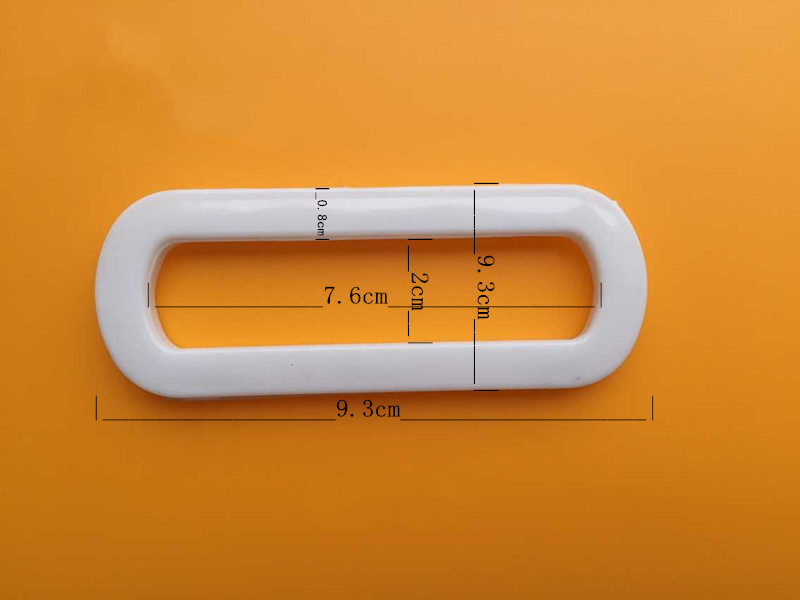 纸箱塑料扣手瓦楞箱拉手扣环纸盒配件搬家纸箱手把椭圆形拎扣提手 ks