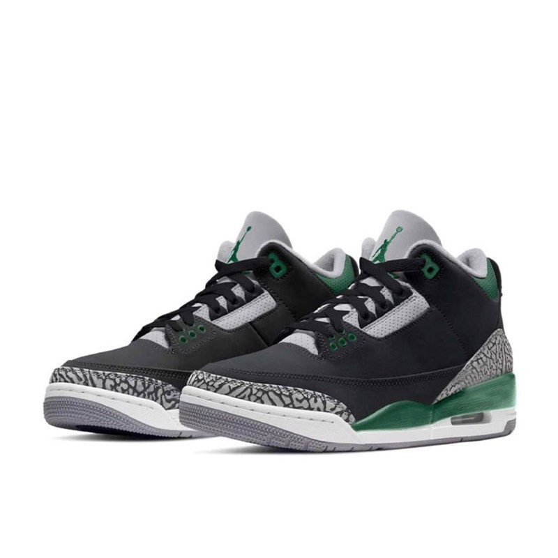 nike耐克男鞋airjordan3aj3休闲运动舒适男鞋减震篮球鞋av6683200卡其